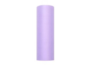 Гладкий тюль на катушке Lilac, светло-фиолетовый, 0,15x9 м, 1 коробка/90 шт (1 шт/9 м) цена и информация | Праздничные декорации | kaup24.ee