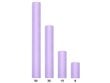 Sile tüll rullis Lilac, helelilla, 0,15x9 m, 1 karp/90 tk (1 tk/9 m) hind ja info | Peokaunistused | kaup24.ee