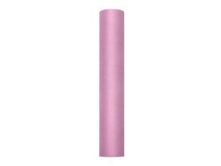 Sile tüll rullis Powder Pink, roosa, 0,3x9 m, 1 tk/9 m hind ja info | Peokaunistused | kaup24.ee