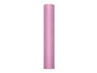 Sile tüll rullis Powder Pink, roosa, 0,3x9 m, 1 karp/45 tk (1 tk/9 m) цена и информация | Праздничные декорации | kaup24.ee