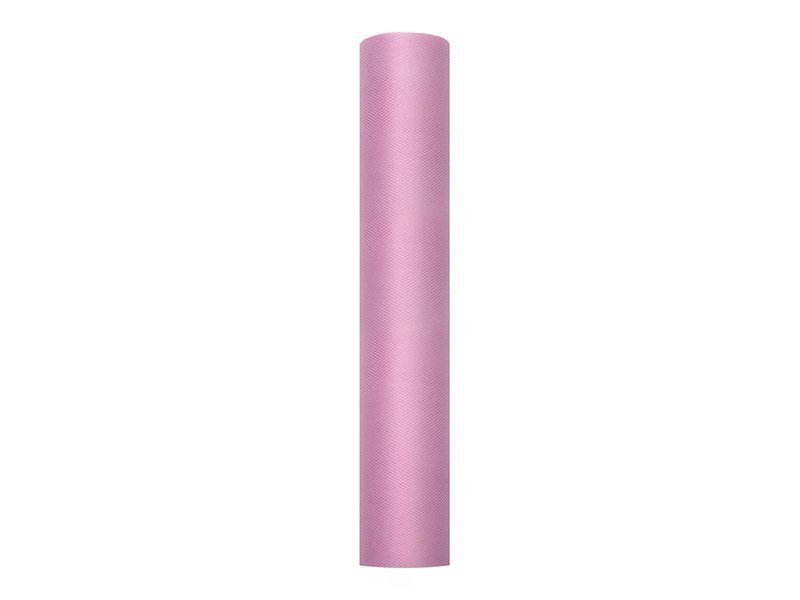 Sile tüll rullis Powder Pink, roosa, 0,3x9 m, 1 karp/45 tk (1 tk/9 m) цена и информация | Peokaunistused | kaup24.ee