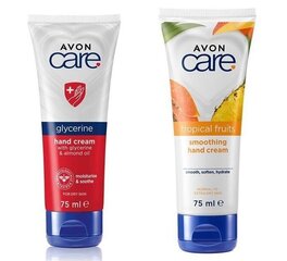 Kätekreemide komplekt Avon Care, 2x75ml hind ja info | Kehakreemid, kehaspreid | kaup24.ee