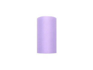 Гладкий тюль на катушке Lilac, светло-фиолетовый, 0,08x20 м, 1 шт/20 м цена и информация | Гудки для вечеринки Clown Face (4шт.) | kaup24.ee