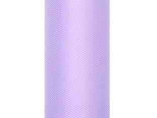 Гладкий тюль на катушке Lilac, светло-фиолетовый, 0,08x20 м, 1 шт/20 м цена и информация | Праздничные декорации | kaup24.ee