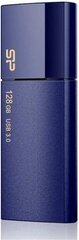 Флэш-накопитель SILICON POWER 128 Гб, USB 3.0, BLAZE SERIES B05, DEEP BLUE цена и информация | USB накопители | kaup24.ee