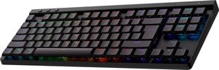 Logitech G515 TKL, GL Tactile, Must, US hind ja info | Klaviatuurid | kaup24.ee