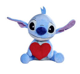 DISNEY мягкая игрушка STITCH с сердцем, 50cm цена и информация | Мягкие игрушки | kaup24.ee