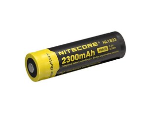 NITECORE Li-ion 2300mAh 18650 аккумулятор, 1 шт. цена и информация | Батарейки | kaup24.ee
