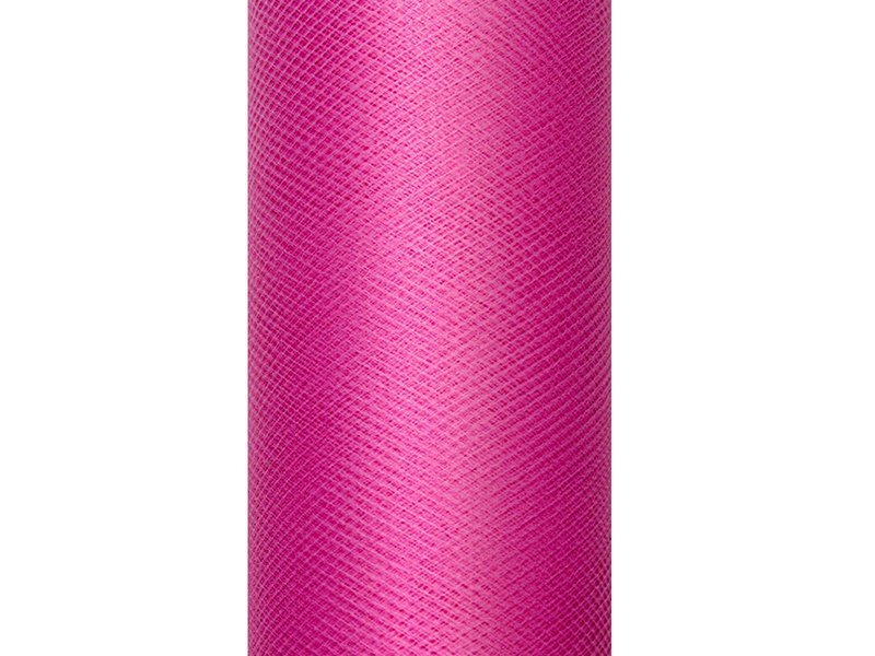 Sile tüll rullis Fuchsia, roosa, 0,15x9 m, 1 tk/9 m цена и информация | Peokaunistused | kaup24.ee