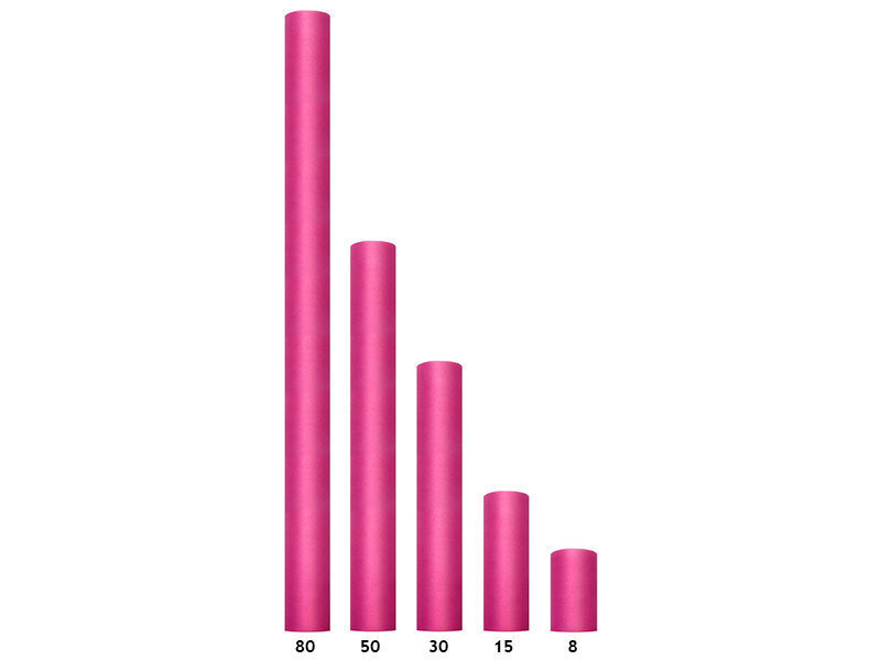 Sile tüll rullis, roosa, 0,08x20 m, 1 tk/20 m hind ja info | Peokaunistused | kaup24.ee