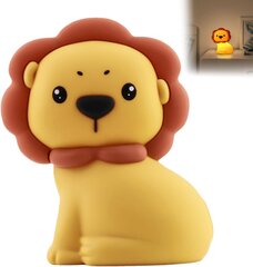 Силиконовый ночник Sylanda Lion USB цена и информация | Детские светильники | kaup24.ee