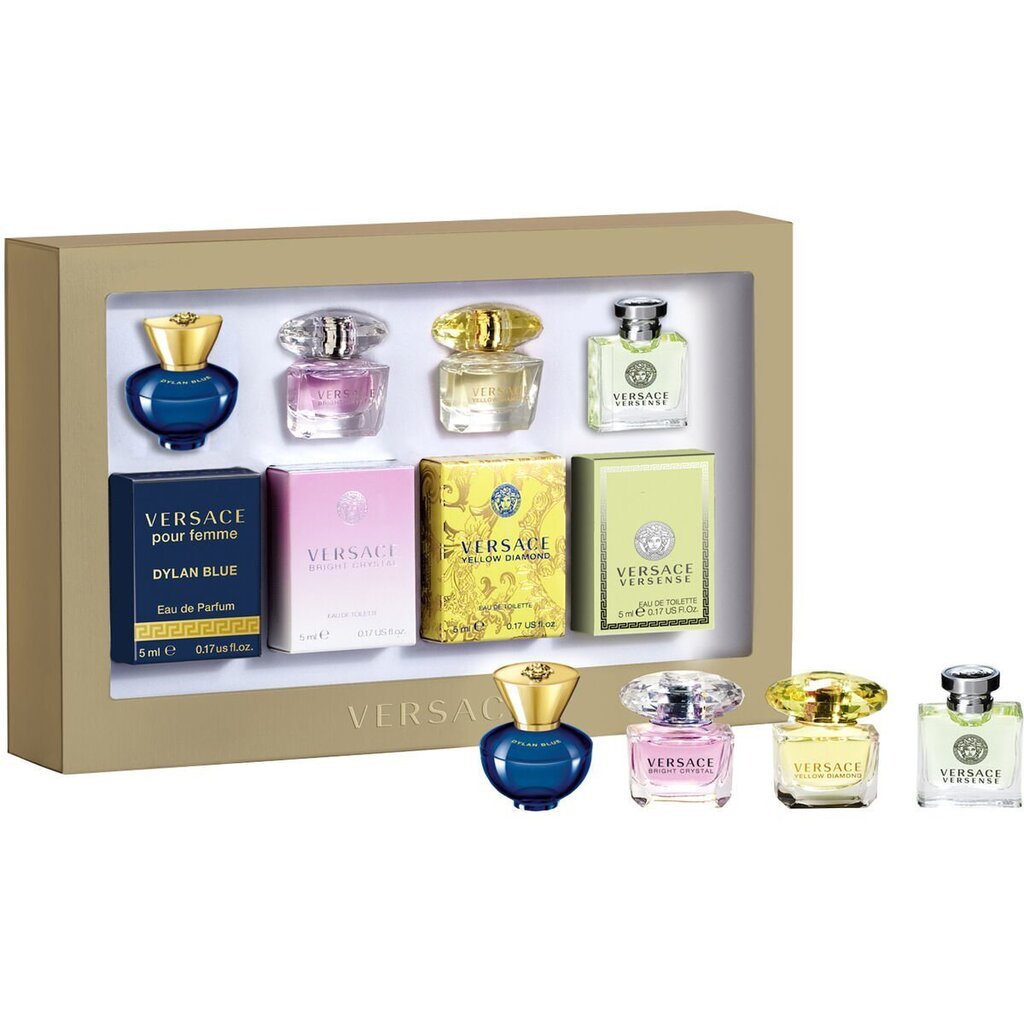 Komplekt Versace naistele: 4 x 5 ml цена и информация | Naiste parfüümid | kaup24.ee