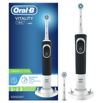 Braun Oral-B Vitality 150 Cross Action + 1 CrossAction otsik hind ja info | Elektrilised hambaharjad | kaup24.ee