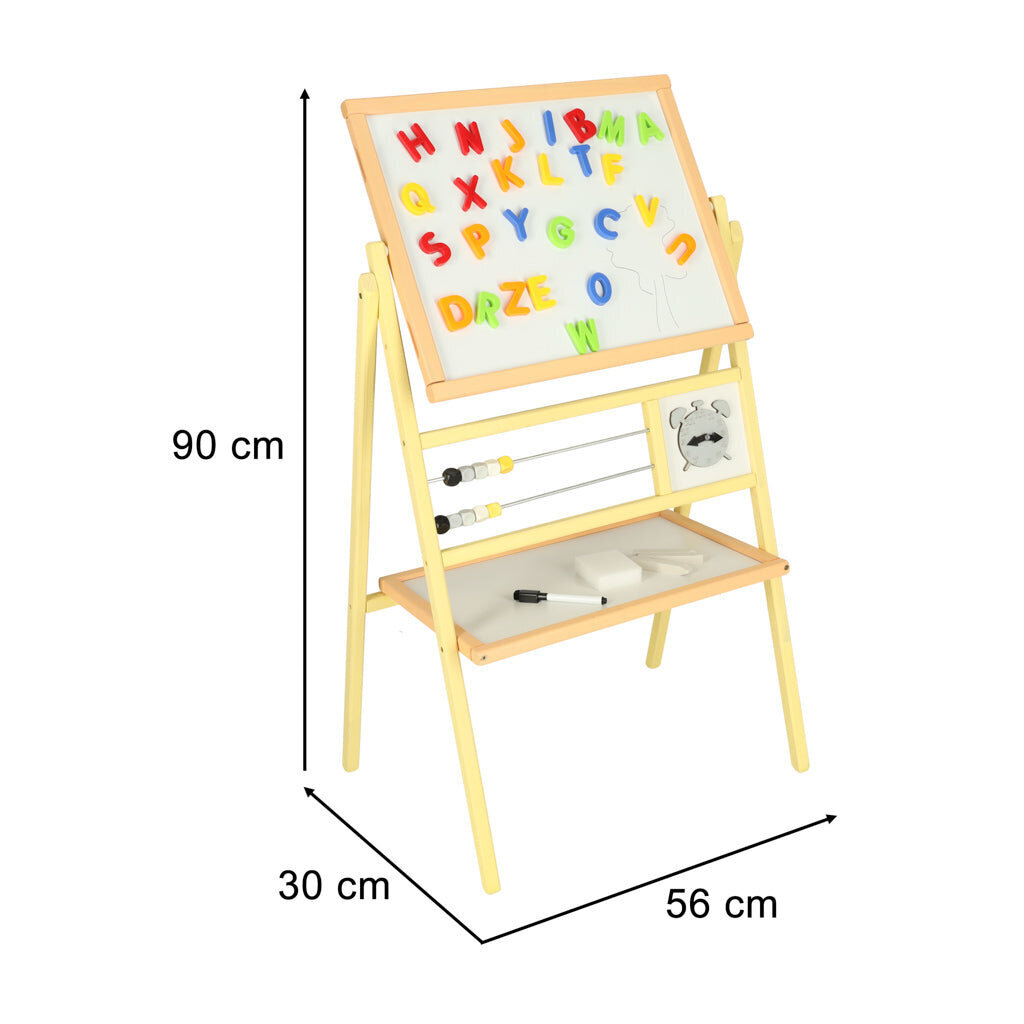 Kriidikuiv kustutamisplaat 30x56x90 virsik KidsPro hind ja info | Kirjatarbed | kaup24.ee