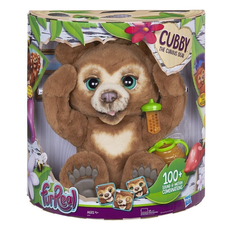 Interaktiivne karu FurReal Cubby Friends hind ja info | Pehmed mänguasjad | kaup24.ee