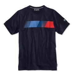 Футболка BMW Motorsport Fan T-Shirt, синий цвет, размер S, хлопок, короткий рукав цена и информация | Мужские футболки | kaup24.ee