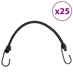 bungee nöör helkurribade ja konksudega 10 tk, 38 cm hind ja info | Telgid | kaup24.ee