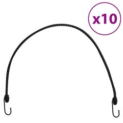 bungee nöör helkurribade ja konksudega 10 tk, 88 cm цена и информация | Палатки | kaup24.ee