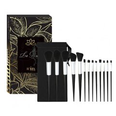 ECARLA 13-Piece Makeup Brush Set - Набор кистей для макияжа 13 шт. черный цена и информация | Аксессуары для волос | kaup24.ee