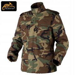 Sõjaline jope, Helikon-Tex, M65 Nyco Sateen, U.S Woodland hind ja info | Meeste joped | kaup24.ee