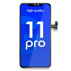 LCD ekraan Apple iPhone 11 Pro, Must цена и информация | Запчасти для телефонов и инструменты для их ремонта | kaup24.ee