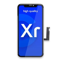 LCD ekraan Apple iPhone XR, Must hind ja info | Telefoniosad ja parandamise tööriistad | kaup24.ee