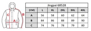 Куртка мужская Jingpai 68528, черная цена и информация | Мужские куртки | kaup24.ee