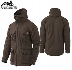 Meeste sõjaline jakk, Helikon-Tex, SAS Smock Duracanvas, Earth Brown цена и информация | Мужские куртки | kaup24.ee