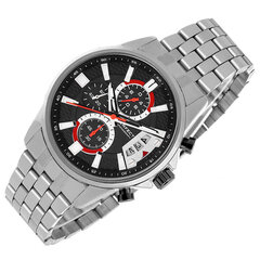 Kell meestele PERFECT M504CH-02 - CHRONOGRAF (zp383b) + kasti TAY25102 hind ja info | Meeste käekellad | kaup24.ee