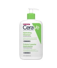 Näo ja keha niisutav puhastuskreem CeraVe 437 ml hind ja info | Näopuhastusvahendid | kaup24.ee