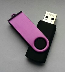 Pen drive IMRO AXIS/128G USB (128GB; USB 2.0; purple color) цена и информация | USB накопители | kaup24.ee