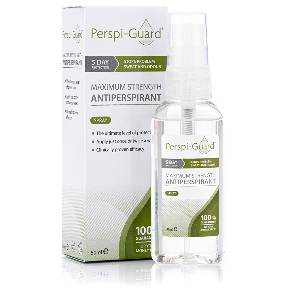 Pihustatav higistamisvastane deodorant antiperspirant Perspi Guard 50 ml hind ja info | Deodorandid | kaup24.ee