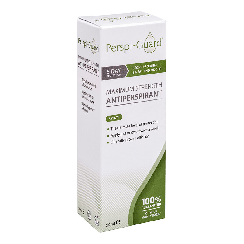 Pihustatav higistamisvastane deodorant antiperspirant Perspi Guard 50 ml hind ja info | Deodorandid | kaup24.ee