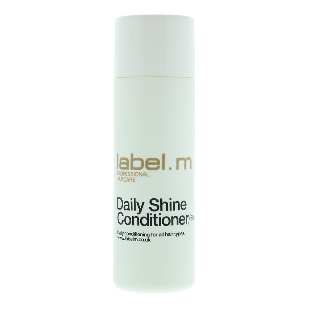 Toitev juuksepalsam Label.m Daily Shine 60 ml hind ja info | Juuksepalsamid | kaup24.ee