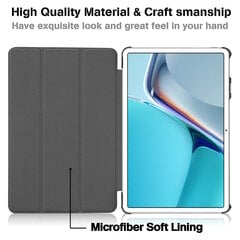 iLike Tri-Fold Тонкий Эко-кожанный Чехол Книжка Apple iPad Pro 11'' 4th Gen (2022) / 2018 / 2020 / 2021 Sakura цена и информация | Чехлы для планшетов и электронных книг | kaup24.ee