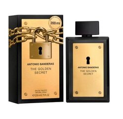 Meeste tualettvesi Antonio Banderas The Golden Secret EDT, 200 ml hind ja info | Antonio Banderas Kosmeetika, parfüümid | kaup24.ee