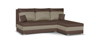 Универсальный угловой диван Bellezza Gustav, коричневый/светло коричневый цена и информация | Угловые диваны | kaup24.ee
