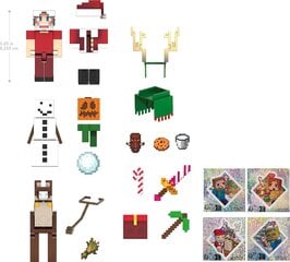 Minecraft Advendikalender 2024 (HMX86) hind ja info | Fännitooted mänguritele | kaup24.ee