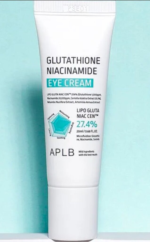 Silmaümbruskreem glutatiooni ja niatsiinamiidiga APLB Glutathione Niacinamide Eye Cream (20 ml,  Koreya цена и информация | Silmakreemid, seerumid | kaup24.ee