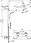 Termostaat pea- ja käsidušiga Ceratherm IdealStandard kroom цена и информация | Komplektid ja dušipaneelid | kaup24.ee