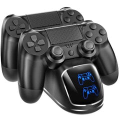 Laadija PS4 pad 2x hind ja info | Mängupuldid | kaup24.ee