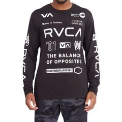 RVCA meeste All Brand pikkade varrukatega t-särk цена и информация | Мужские футболки | kaup24.ee