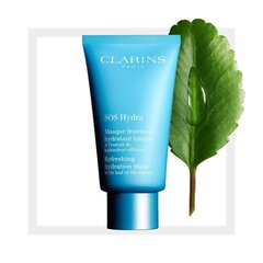 Увлажняющая маска для лица Clarins SOS Hydra 75 мл цена и информация | Маски для лица, патчи для глаз | kaup24.ee