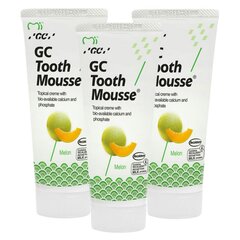 Taastav fluoriidivaba remineraliseeriv hambapasta GC Tooth Mousse, Melon, 35 ml (3 tk.) hind ja info | Suuhügieen | kaup24.ee