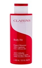 Укрепляющее средство Clarins Body Fit Anti-Cellulite Contouring Expert 400 мл цена и информация | Антицеллюлитные кремы, средства для упругости кожи | kaup24.ee