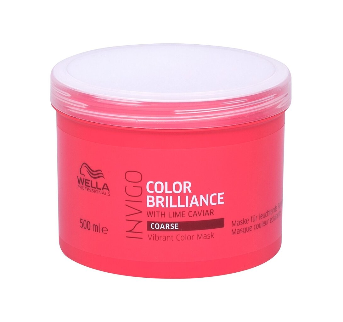 Mask värvitud juustele Wella Invigo Color Brilliance Vibrant Color 500 ml hind ja info | Maskid, õlid, seerumid | kaup24.ee