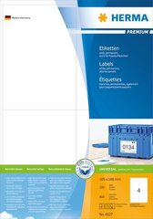 Этикетки для принтера МФУ Herma Din A4 (Пересмотрено C) цена и информация | Канцелярские товары | kaup24.ee