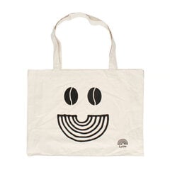 Lykke - Joyful Bean Smiley Shopping Bag цена и информация | Сумки для покупок | kaup24.ee