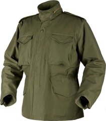 Sõjaline jope, Helikon-Tex, M65 Nyco Sateen, Olive Green hind ja info | Meeste joped | kaup24.ee