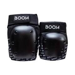 Наколенники и налокотники BOOM Basic Double Pad Set, черные (M) цена и информация | Другие аксессуары для велосипеда | kaup24.ee